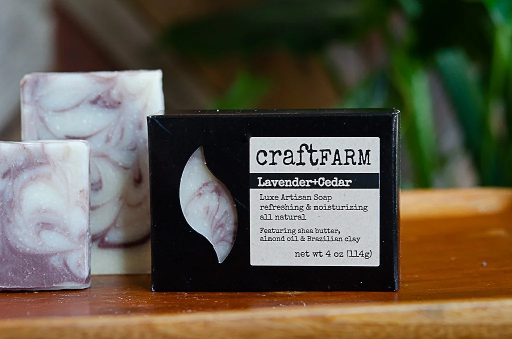 Luxe Soap - Lavender+Cedar — Craft Farm